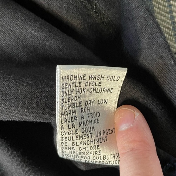 Talbots black cotton Turtleneck - Picture 4 of 5